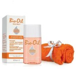 Масло косметическое, Bio-Oil (Био-Оил) 60 мл для ухода за кожей (от шрамов растяжек неровного тона) +Бонус полотенце в подарок
