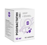 Розувастатин АВВА, таблетки покрытые пленочной оболочкой 10 мг 90 шт