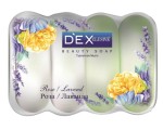 Мыло туалетное твердое, Dexclusive (Дексклюзив) 85 г 4 шт роза и лаванда